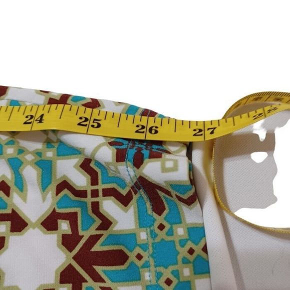 Skye’s The Limit Print Jumpsuit Tie Waist Pockets Elastic Band Tube Top Sz Large - Picture 7 of 7